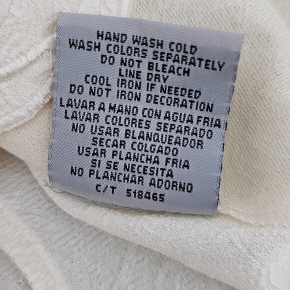 Danny And Nicole Cream Embroidered Two Piece Jacket And Dress - Picture 12 of 16